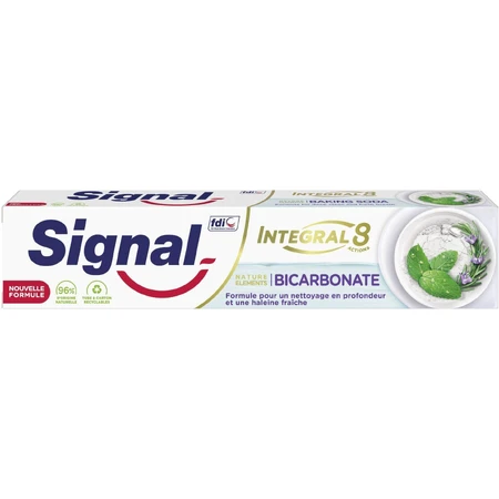 Зубная паста Signal Signal Nature Elements Integral 8 с пищевой содой 75 мл: цены и характеристики