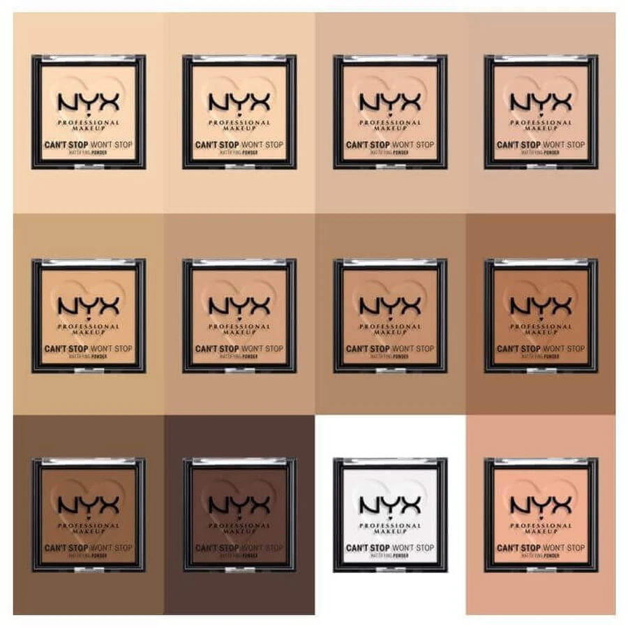 NYX Professional Makeup Can't Stop Won't Stop Mattifying Powder - 13 Bright Peach 6 g: цены и характеристики