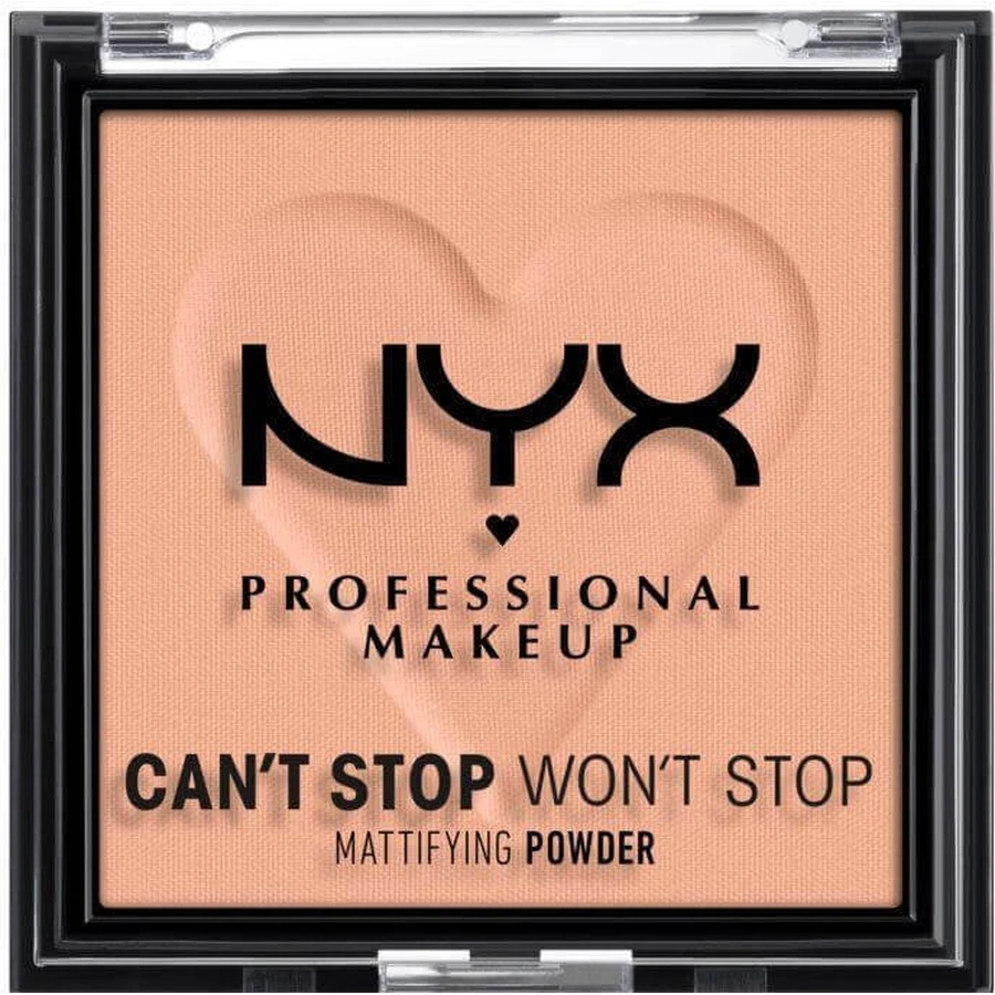 NYX Professional Makeup Can't Stop Won't Stop Mattifying Powder - 13 Bright Peach 6 g: цены и характеристики