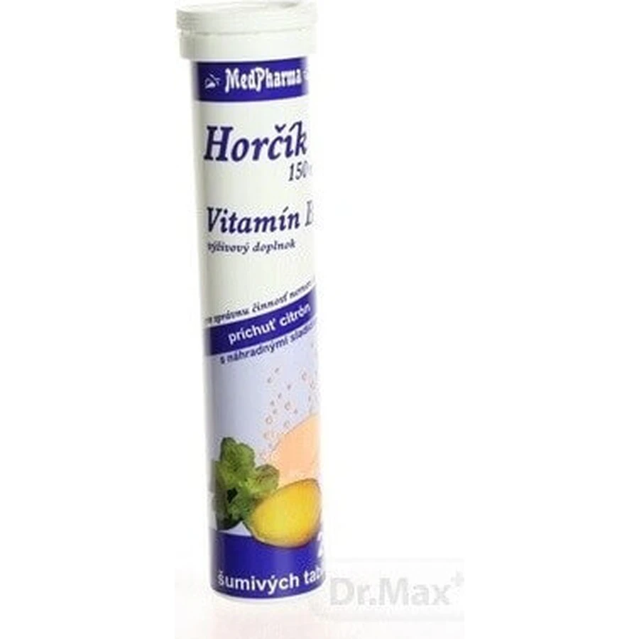 MedPharma ГОРЧИК 150MG+B6 1×20 табл. дієтична добавка: ціни та характеристики