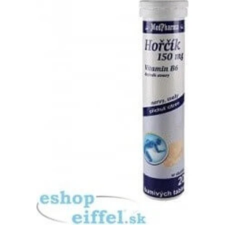 MedPharma ГОРЧИК 150MG+B6 1×20 табл. дієтична добавка: ціни та характеристики