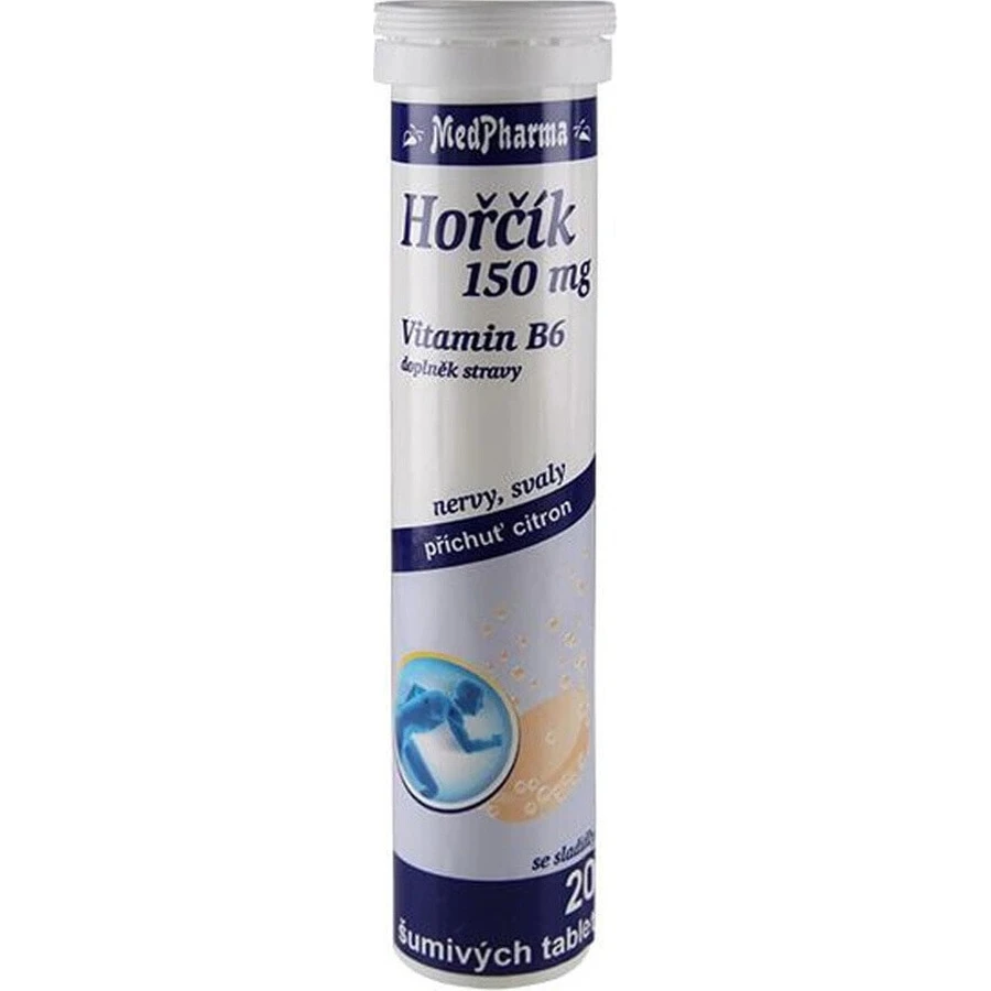MedPharma ГОРЧИК 150MG+B6 1×20 табл. дієтична добавка: ціни та характеристики