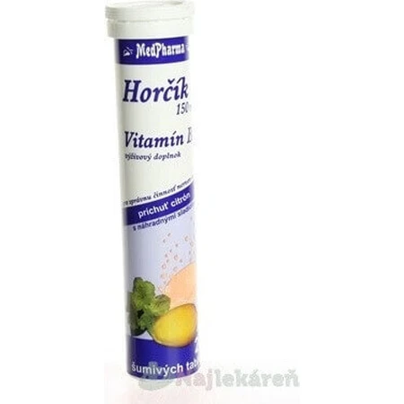 MedPharma ГОРЧИК 150MG+B6 1×20 табл. дієтична добавка: ціни та характеристики