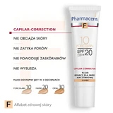 Pharmaceris F, Капілярно-корекційний непрозорий флюїд, SPF 20, 10 порцеляновий, 30 мл