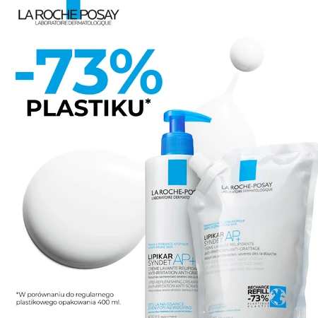 La Roche-Posay Lipikar Syndet AP+ Очищающий крем для тела, акции, 400 мл: цены и характеристики