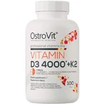 Витамин D3 4000 + K2 OstroVit Vitamina D3 4000 + K2, 100 таблеток: цены и характеристики