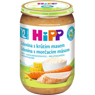 HiPP Овощи с мясом индейки детское меню 220 г