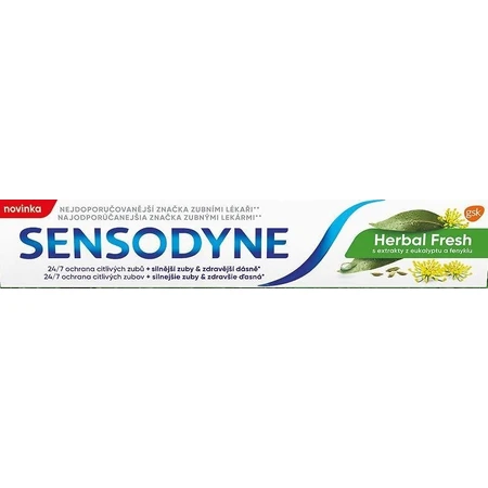 SENSODYNE Herbal Fresh 1×75 мл, зубная паста: цены и характеристики