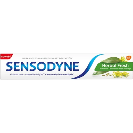 SENSODYNE Herbal Fresh 1×75 мл, зубная паста: цены и характеристики