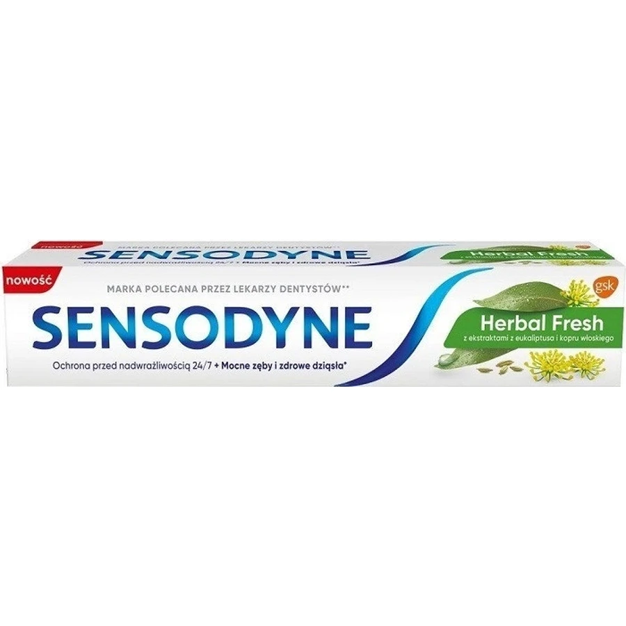 SENSODYNE Herbal Fresh 1×75 мл, зубная паста: цены и характеристики