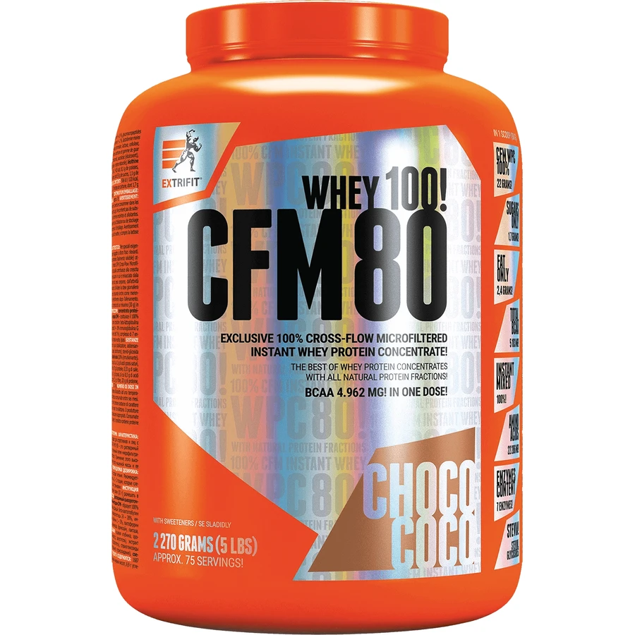 Extrifit CFM Instant Whey 80 Aromatade 2,27 кг: цены и характеристики