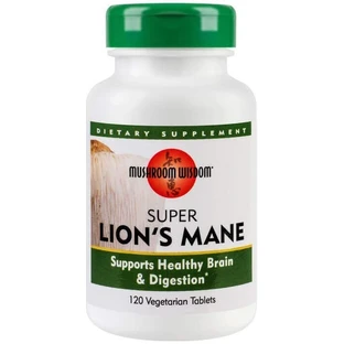 Ежовик гребенчатый Secom Super Lion's Mane Mushroom, 120 капсул