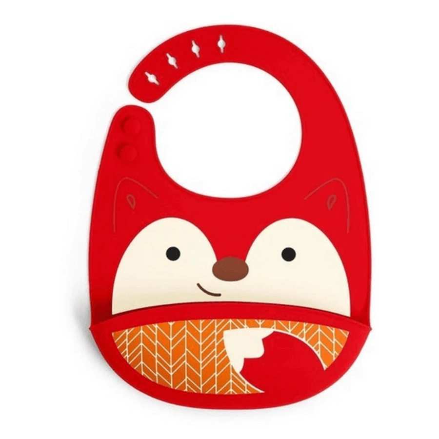 Силіконовий нагрудник Zoo Fox, Skip Hop: ціни та характеристики