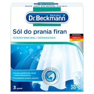 Dr. Beckmann, соль для мытья штор, 3 x 40 г