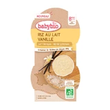 Органический десерт с ванилью и рисовым молоком, 2 x 100 г, BabyBio