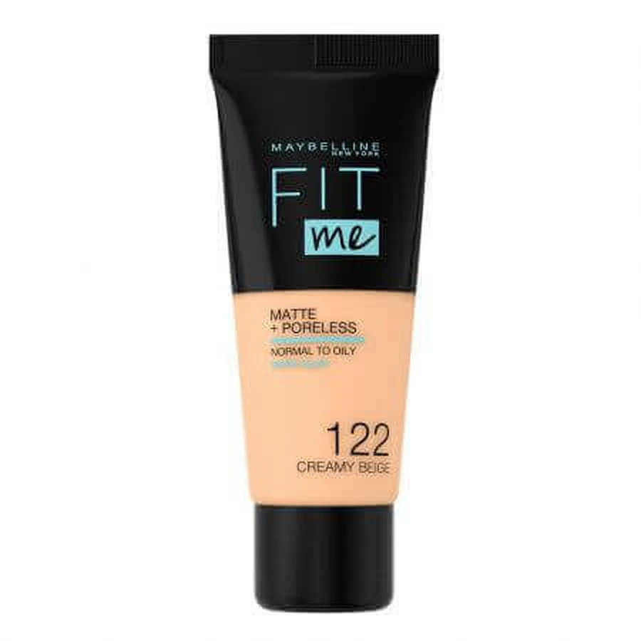 Fit Me Matt Foundation, 122 кремовый беж, 30 мл, Maybelline: цены и характеристики