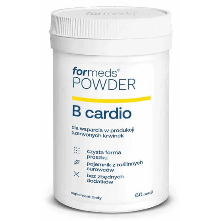 ПОРОШОК B CARDIO - Форми В12, В6: ціни та характеристики