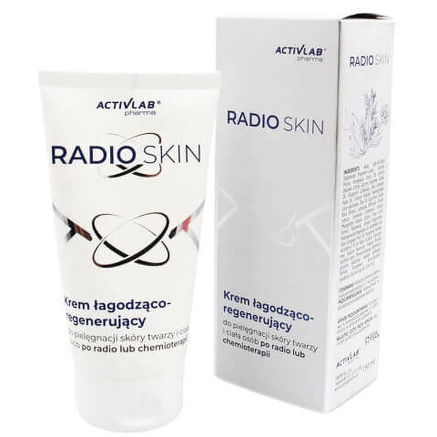 Крем для обличчя та тіла Activlab Radioskin Skin care, відновлювальний, після радіотерапії/хіміотерапії, 150 мл: ціни та характеристики