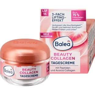 Крем для обличчя Balea Tagespflege Beauty Collagen LSF15 з ліфтинг-ефектом, 50 мл