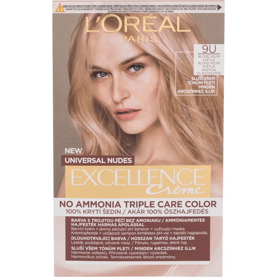 L'Oréal Paris Excellence Universal Nudes Excellence 9U стійкий перманентний колір: ціни та характеристики