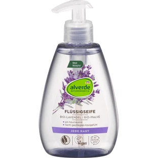 Alverde Naturkosmetik Жидкий шампунь с органическим лавандином и нальбом, 300 мл