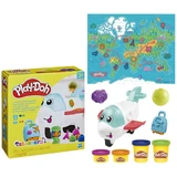 Набір пластиліну Подорож на літаку, +3 роки, Play Doh