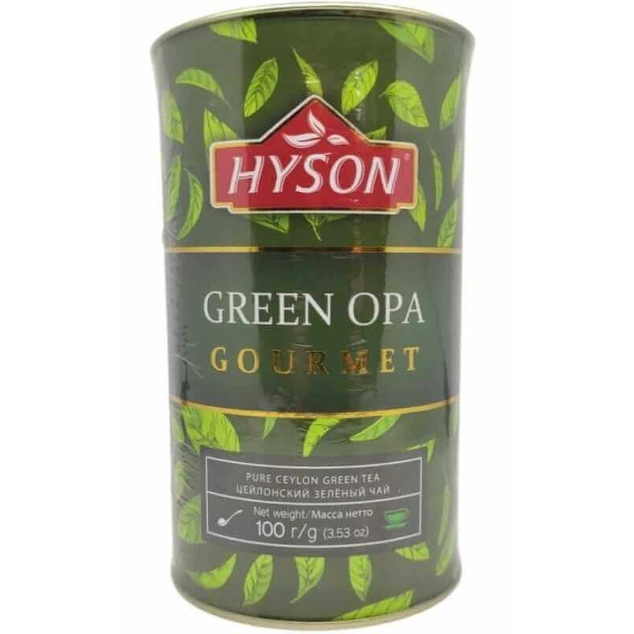 OPA классический зеленый чай 100 г HYSON: цены и характеристики