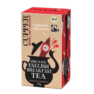 Чай Allos Hof Cupper Breakfast, органічний, фільтр-пакетик 2.5 г, 20 шт.