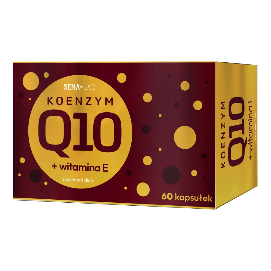 SEMA Lab Коензим Q10 + вітамін Е, 60 капсул: ціни та характеристики