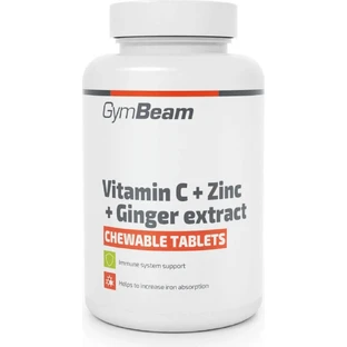 Gymbeam vit c + zn + екстракт імбиру 90tbl 90 таблеток