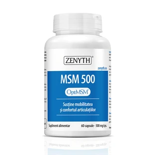 MSM 500, 60 капсул, Zenyth