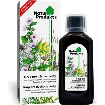 NaturProdukt Сироп для дыхательных путей 1×200 мл, сироп для дыхательных путей: цены и характеристики