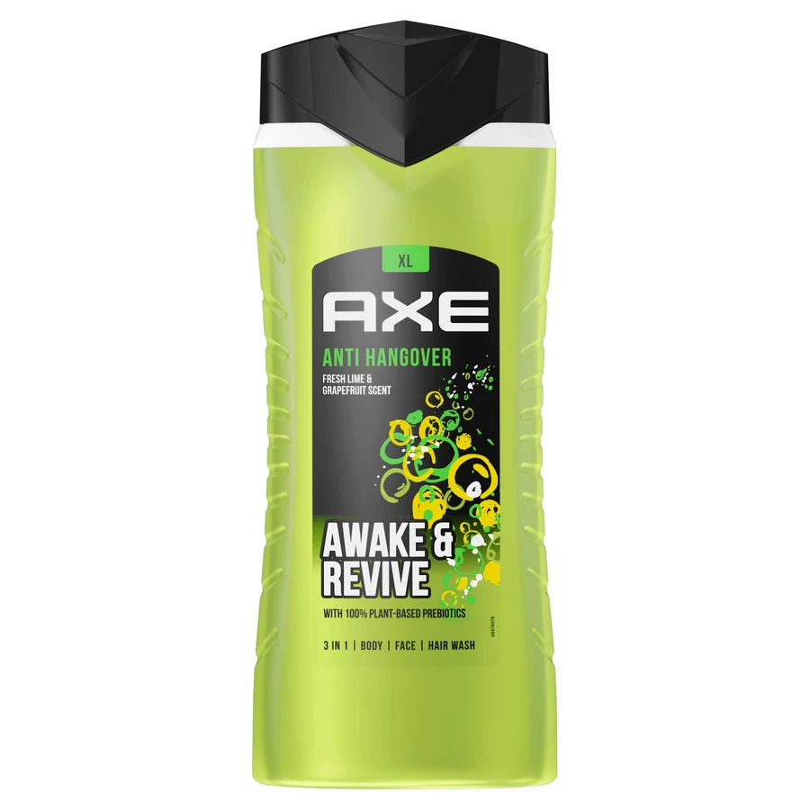 Axe, el shower 3 в 1, Anti Hangover 400 мл: цены и характеристики