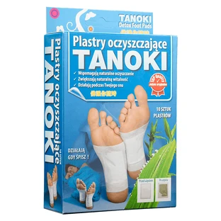 Tanoki Detox Foot Pads, очищувальні пластирі, 10 шт.