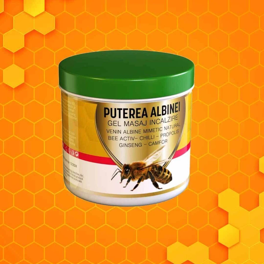 Массажный гель Praemium Bee Power, с разогревающим эффектом и миметиком пчелиного яда, 275 мл: цены и характеристики