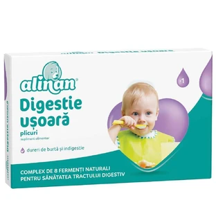 Комплекс ферментів Alinan Digestie usoara, 10 пакетиків