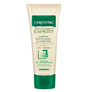 Відновлювальний шампунь з кератином Gerovital Expert Treatment, 150 мл, Farmec