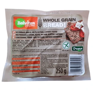 Хліб Just Grains безглютеновий, 250 г, Balviten