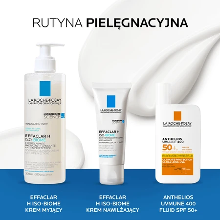 Зволожуючий крем La Roche Posay Effaclar H Iso-Biome для чутливої та недосконалої шкіри, 40 мл: ціни та характеристики