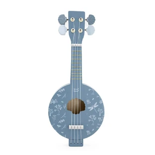 Деревянная игрушка Банджо, +3 года, синий, Label Label
