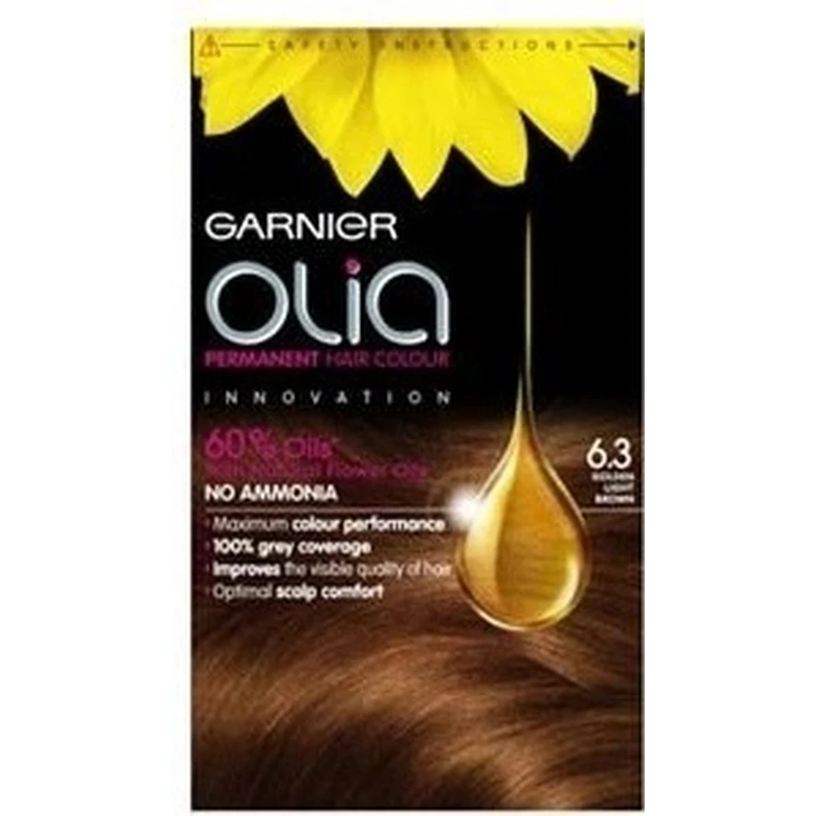 Garnier Olia стійка фарба для волосся 16.3 Золотисто-русявий набір 1×1, перманентна фарба для волосся: ціни та характеристики