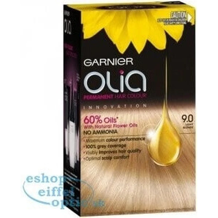 Garnier Olia стійка фарба для волосся 16.3 Золотисто-русявий набір 1×1, перманентна фарба для волосся: ціни та характеристики