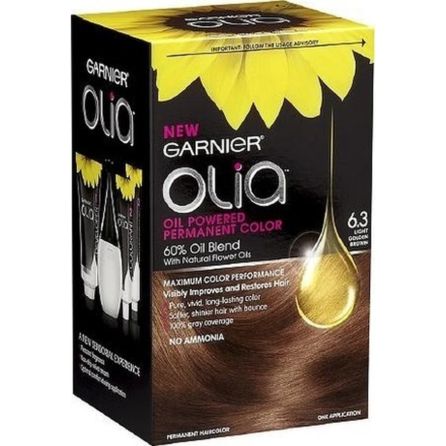 Garnier Olia стійка фарба для волосся 16.3 Золотисто-русявий набір 1×1, перманентна фарба для волосся: ціни та характеристики