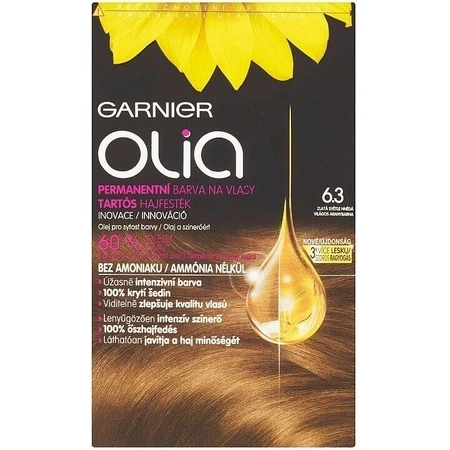 Garnier Olia стійка фарба для волосся 16.3 Золотисто-русявий набір 1×1, перманентна фарба для волосся: ціни та характеристики