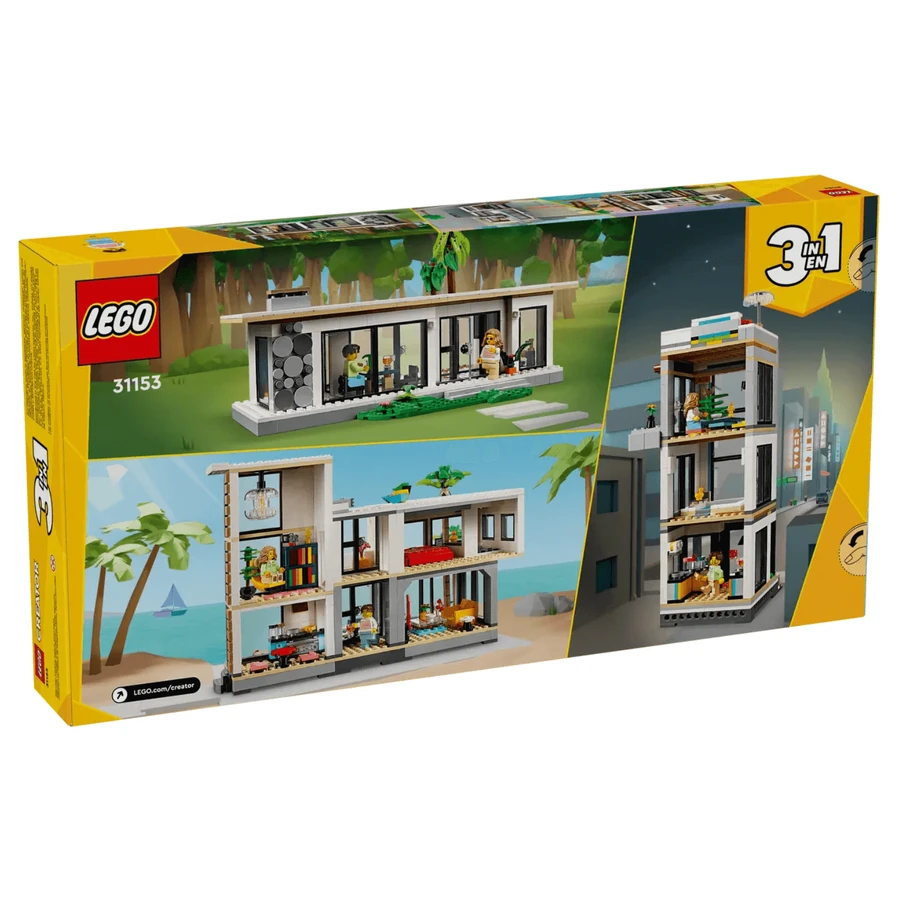 Современный дом, 9+ лет, 31153, Lego Creator 3 в 1: цены и характеристики