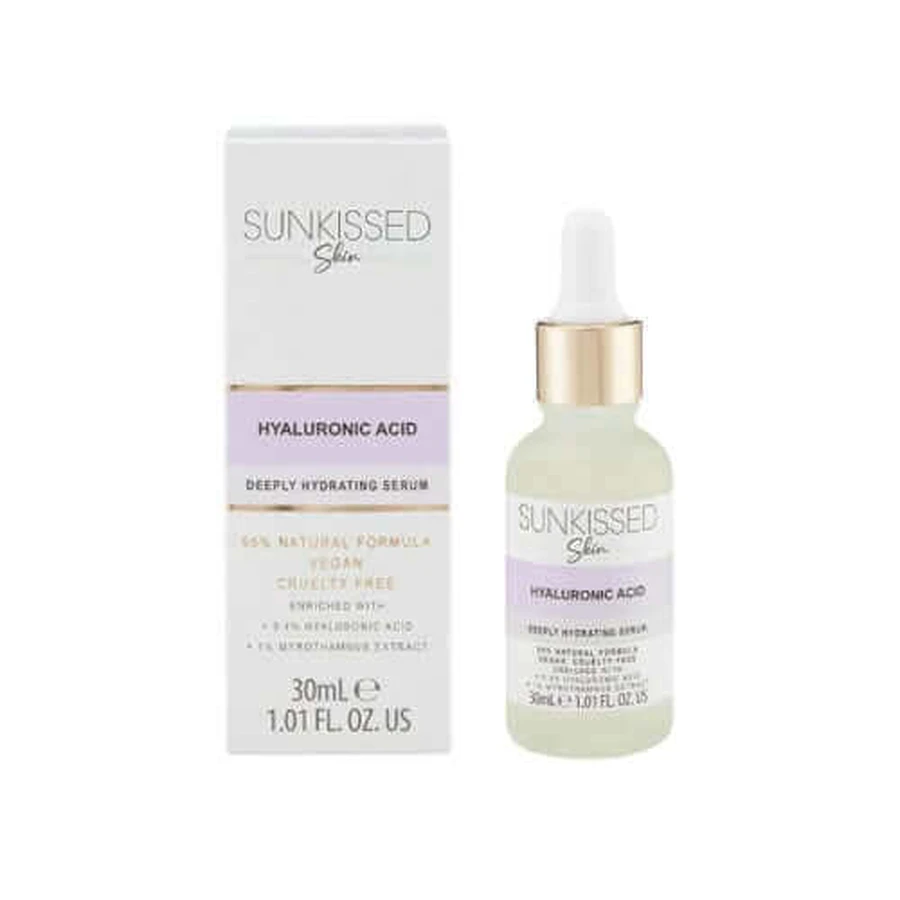 Сыворотка для лица, Sunkissed Skin, гиалуроновая кислота, 30 мл: цены и характеристики