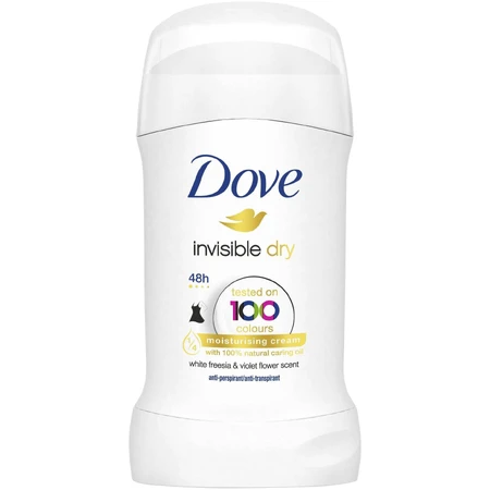 Dove Невидимий сухий твердий антиперспірант 40 мл: ціни та характеристики