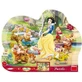 Пазл в рамке "Белоснежка", 25 деталей, Dino Toys