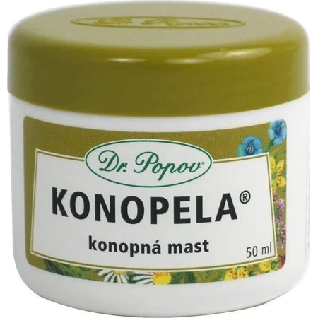 DR. POPOV KONOPELA конопляна мазь 1х50 мл, конопляна мазь: ціни та характеристики
