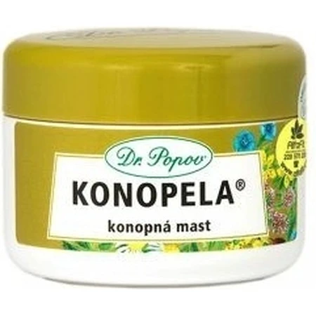 DR. POPOV KONOPELA конопляна мазь 1х50 мл, конопляна мазь: ціни та характеристики